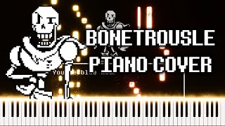 Undertale  Bonetrousle  Piano Cover 🎹 [upl. by Gauntlett]