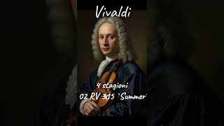 Vivaldi  4 Stagioni 02 RV 315 Summer [upl. by Drew]