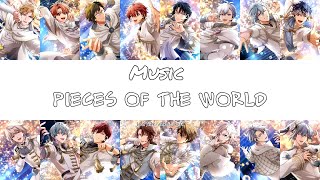 IDOLISH7  TRIGGER  REVALE  ŹOOĻ  Pieces of The World  Lyrics  kan  rom  per   IDOLISH7 [upl. by Countess]