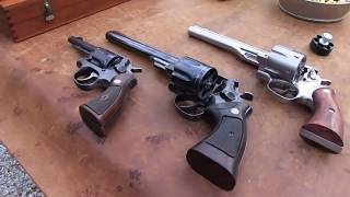 Ruger Redhawk vs SampW Model 29 [upl. by Kemeny]