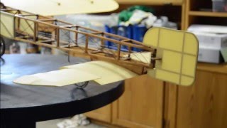 RC Bleriot XI throws [upl. by Jillie]