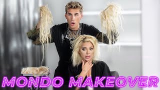 I gave Gabi DeMartino a Mondo Makeover amp we talk about her plastic surgery [upl. by Ardnaeed]