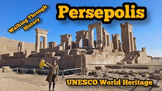 Walking around Persepolis Iranian Heritage [upl. by Zetnauq]