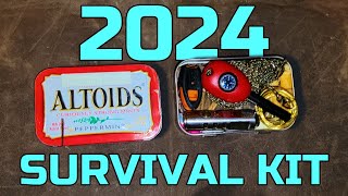 2024 ALTOIDS TIN Survival Kit  Micro Emergency Kit For Hiking Camping Backpacking Etc [upl. by Laney]