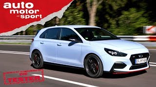 Hyundai i30N Performance KrawallBruder mit echtem Talent  TestReview  auto motor amp sport [upl. by Lezned]