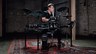 Roland VDrums TD27KV Electronic Drum Kit  Demo and Overview with Thomas Lang [upl. by Alansen]