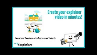 Educational Video Creator for Teachers and Students  mysimpleshow [upl. by Kingsbury]