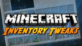 Minecraft Mod Review INVENTORY TWEAKS MOD [upl. by Lorilee]