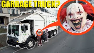 when you see clowns in a Garbage Truck at your house RUN They dumped garbage on our lawn [upl. by Ahsenyl]