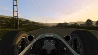 Onboard SpaFrancorchamps F1 1967 rFactor 2 [upl. by Oicnerolf]