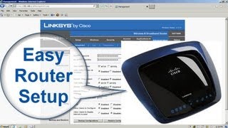 How to Install Your Linksys Wireless Router  How to setup a linksys wireless router [upl. by Earazed]