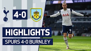 GARETH BALE MASTERCLASS  HIGHLIGHTS  SPURS 40 BURNLEY [upl. by Ecinue]