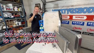 Grundinställningar för att svetsa Aluminium [upl. by Antonius]