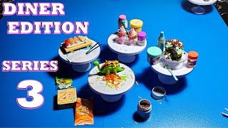 MGAs Miniverse Make It Mini Food Diner Series 3 [upl. by Frodina]