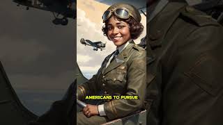 Bessie Coleman The First African American Female Pilot shorts womenhistory [upl. by Kath]