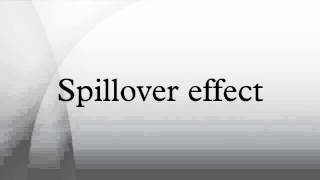 Spillover effect [upl. by Tonya]