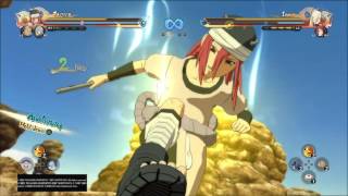 Naruto Storm 4 Tayuya Sakon amp Jirobo vs Jounin Kushina Swimsuit Ino [upl. by Anaeli208]