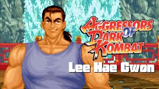 Aggressor of Dark Kombat AODK Arcade  Lee Hae Gwons playthrough without TAS [upl. by Adnolehs]