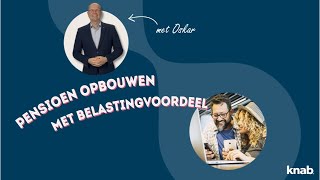 Pensioen opbouwen met belastingvoordeel [upl. by Hickey]