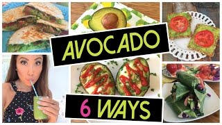 6 Unique amp Exciting Ways to Eat Avocado [upl. by Cherey]