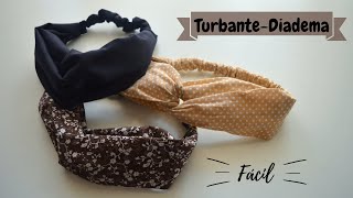 DIY TURBANTEDIADEMA EN 5 MINUTOS Tendencias 2018  LaMaletadeRayas [upl. by Eiramadnil52]