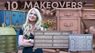 10 Amazing Furniture Makeovers [upl. by Itnuahsa]