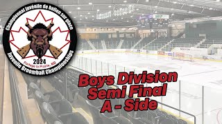 2024 Juvenile Nationals  Boys A SemiFinal  Dynamite Visitors vs Blitz Home [upl. by Svend]