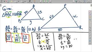 Grade 9Similarity and Congruency part 1 [upl. by Hoshi]