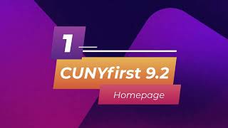 CUNYfirst 92 Homepage [upl. by Khalin]