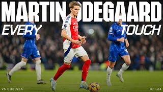 EVERY TOUCH  Martin Odegaard returns to action with a brilliant assist  Chelsea vs Arsenal 11 [upl. by Jones]