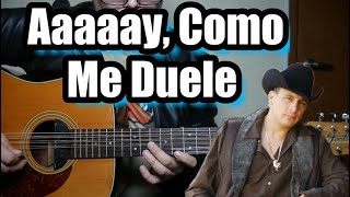 Como me Duele  Requinto  Tutorial TABS [upl. by Ainat]