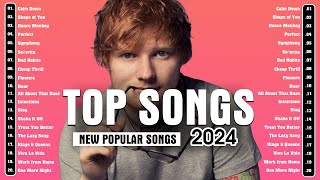 Clean pop playlist of 2023 2024  Ed Sheeran Adele Selena Gomez The Weeknd Miley Cyrus Rihanna [upl. by Bokaj947]