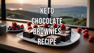 Keto Chocolate Brownies Recipe [upl. by Netsrik930]