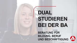 Studium bei der BA Beratung für Bildung Beruf und Beschäftigung [upl. by Rhyner]