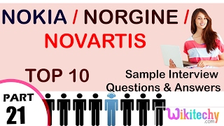 nokia  Norgine  novartis top most interview questions and answers for freshers [upl. by Essie]