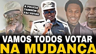 URGENTE COMANDATE GERAL DA PRM INDIGNADO MANDA RECADO AOS POLITICOS NIGUÉM TEM QUE FICAR SEM VOTAR [upl. by Yerffe889]