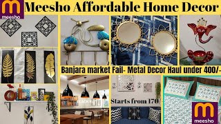 MEESHO affordable Home Decor Products  Meesho Huge Home Decor Haul [upl. by Rikahs349]