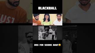 SOS🔥😯sos blackball diss seedhemaut trending reaction shortvideo shorts rap [upl. by Admana303]