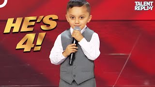 Meet 4YearOld Yuvin Marasini CGT’s Youngest Contestant  Canadas Got Talent [upl. by Juxon194]