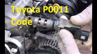 Causes and Fixes Toyota P0011 Code “A” Camshaft Position – Timing OverAdvanced or System [upl. by Valma]