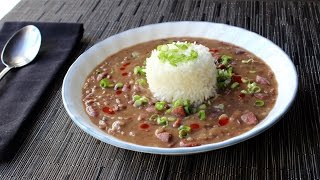 Red Beans and Rice  CreoleStyle Spicy Red Beans amp Rice Recipe [upl. by Armond]