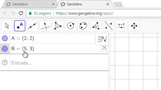 GEOGEBRA Lugar Geométrico [upl. by Milli94]