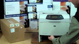 How to Change HP 4200 amp 4300 Series Fuser and Pickup Rollers [upl. by Balfour306]