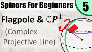 Spinors for Beginners 5 The Flagpole and Complex Projective Line CP1 [upl. by Tori765]