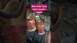 Red chief shoe heel counter repair  shoe laundry footwear puma [upl. by Haven]