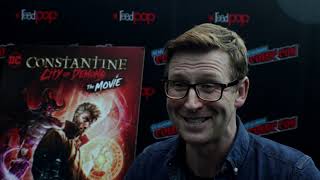 NYCC 2018 Interview  CONSTANTINE CITY OF DEMONS  Damian OHare [upl. by Carlyn]