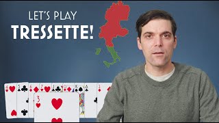 How To Play Tressette  Italian Card Game  With Playthrough Tips and Strategy [upl. by Llenel]