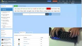 QWERTY vs Colemak  78 WPM [upl. by Drofiar365]