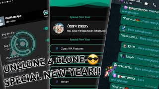 WHATSAPP IMMUNE VIP TERBARU 2024 UNCLONE amp CLONE SPECIAL NEW YEAR 🎉  KEBAL ALL VIRUS amp BUG [upl. by Nosredneh]