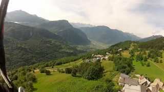 Legrand sylvain 04 juillet 2012 parapente nervure diamir [upl. by Kerman799]